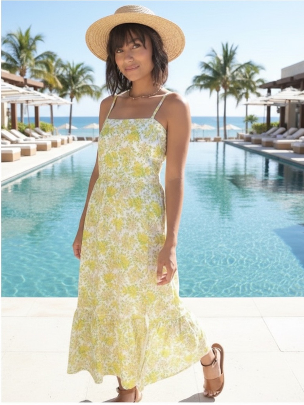 Greylin Mandy Floral Tie Back Dress - Picture 6 of 15